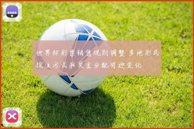 世界杯彩票销售规则调整 多地彩民投注方式和奖金分配将迎变化